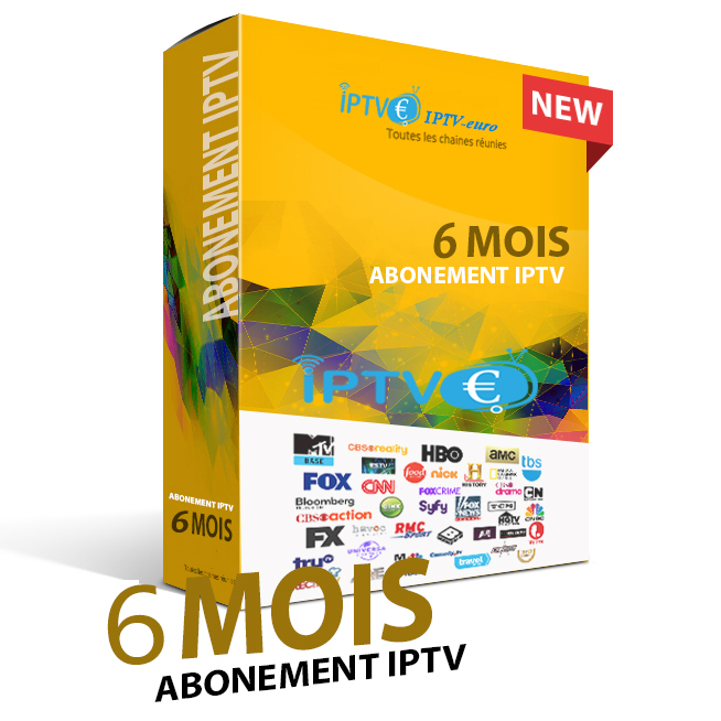 Abonnement IPTV 6 Mois